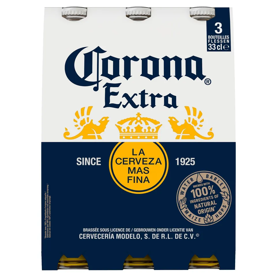 Stokomani Pack 3x33 cl bière blonde apéro orge houblon