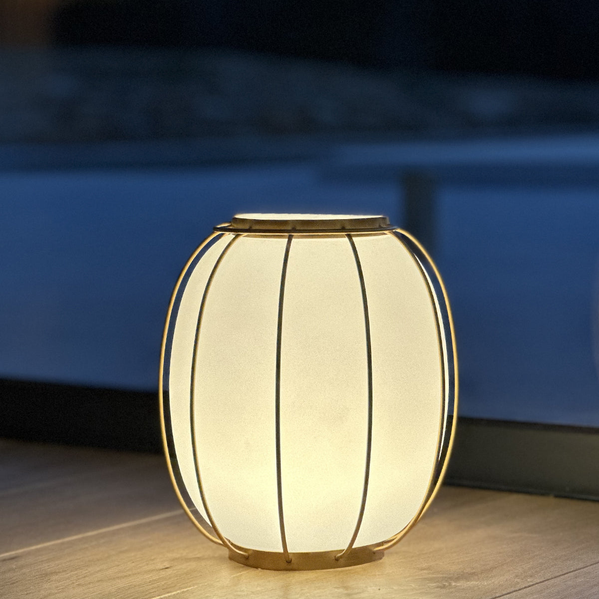 Red Deco Tulum H27cm lampe sans fil dorée dimmable