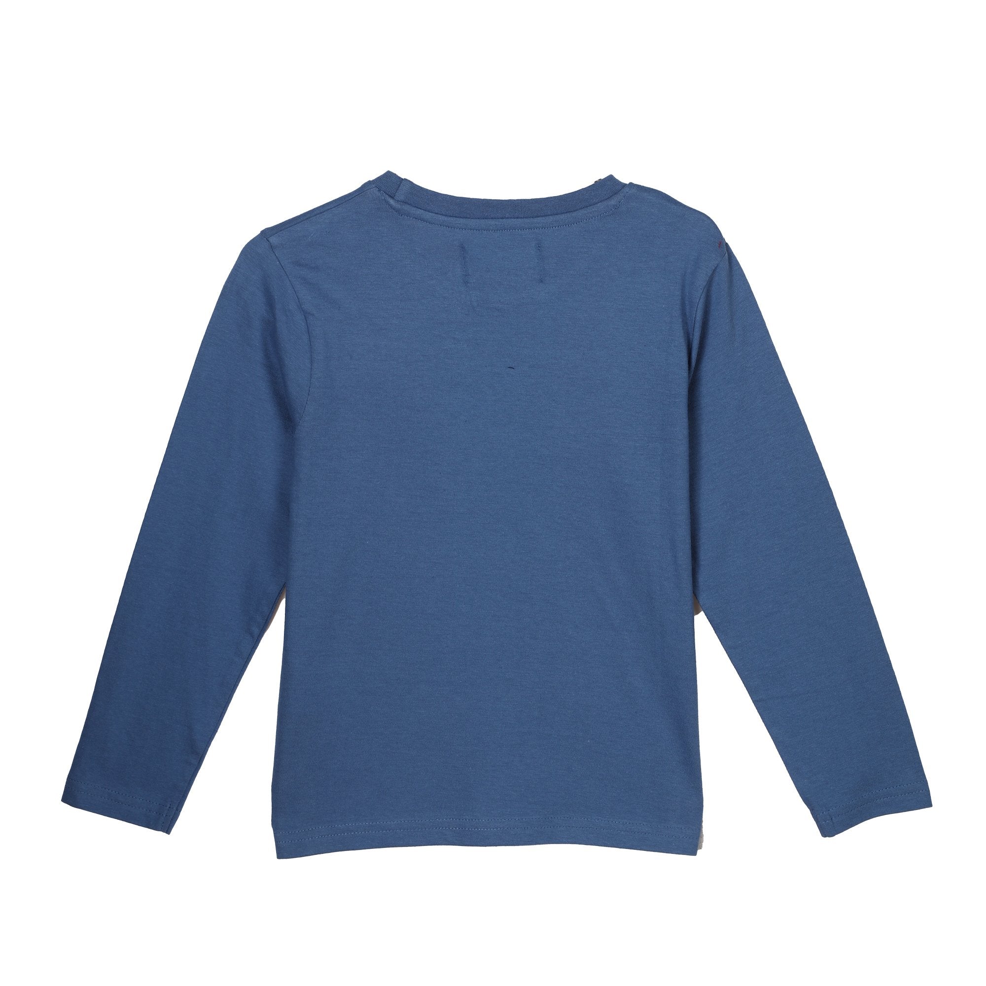 Stokomani tee-shirt enfant bleu coton 8 ans