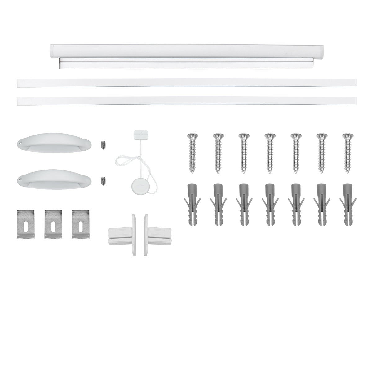 ECD Haus Wohnen moustiquaire enroulable fenêtre 160x160 cm blanc