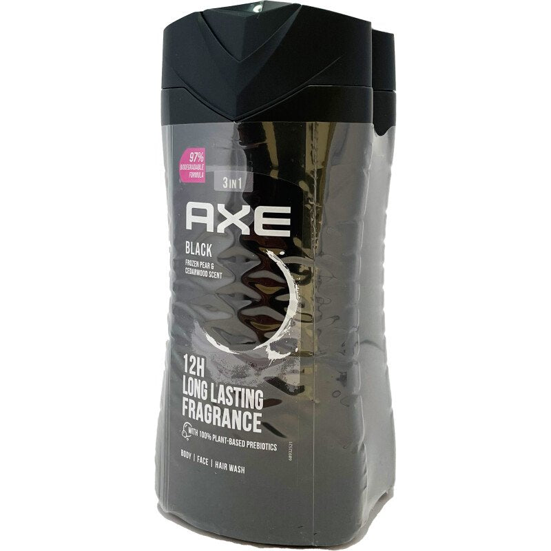 Axe Black gel douche homme lot de 2 hygiène