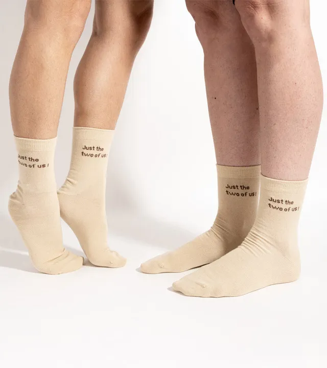 L'avant gardiste Just the two of us chaussettes 35-40