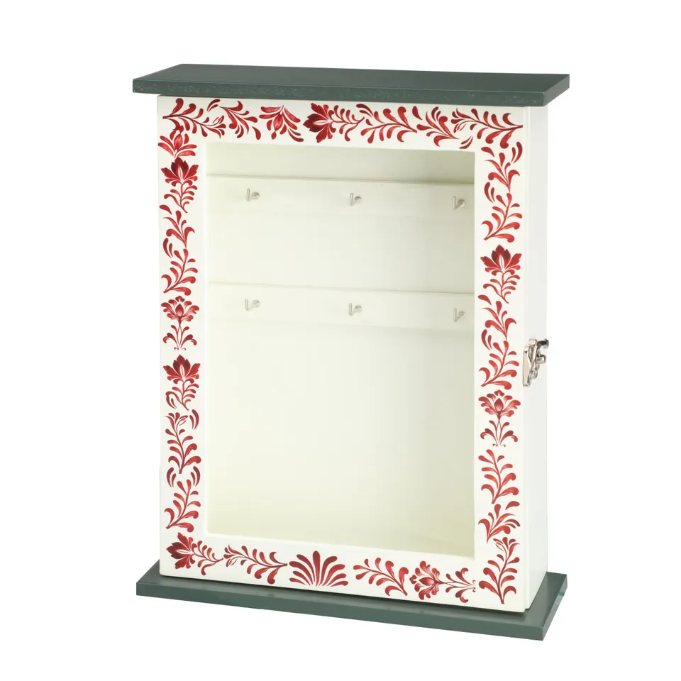 Stokomani Déclic Home boîte à clés 30x22 cm vert verre