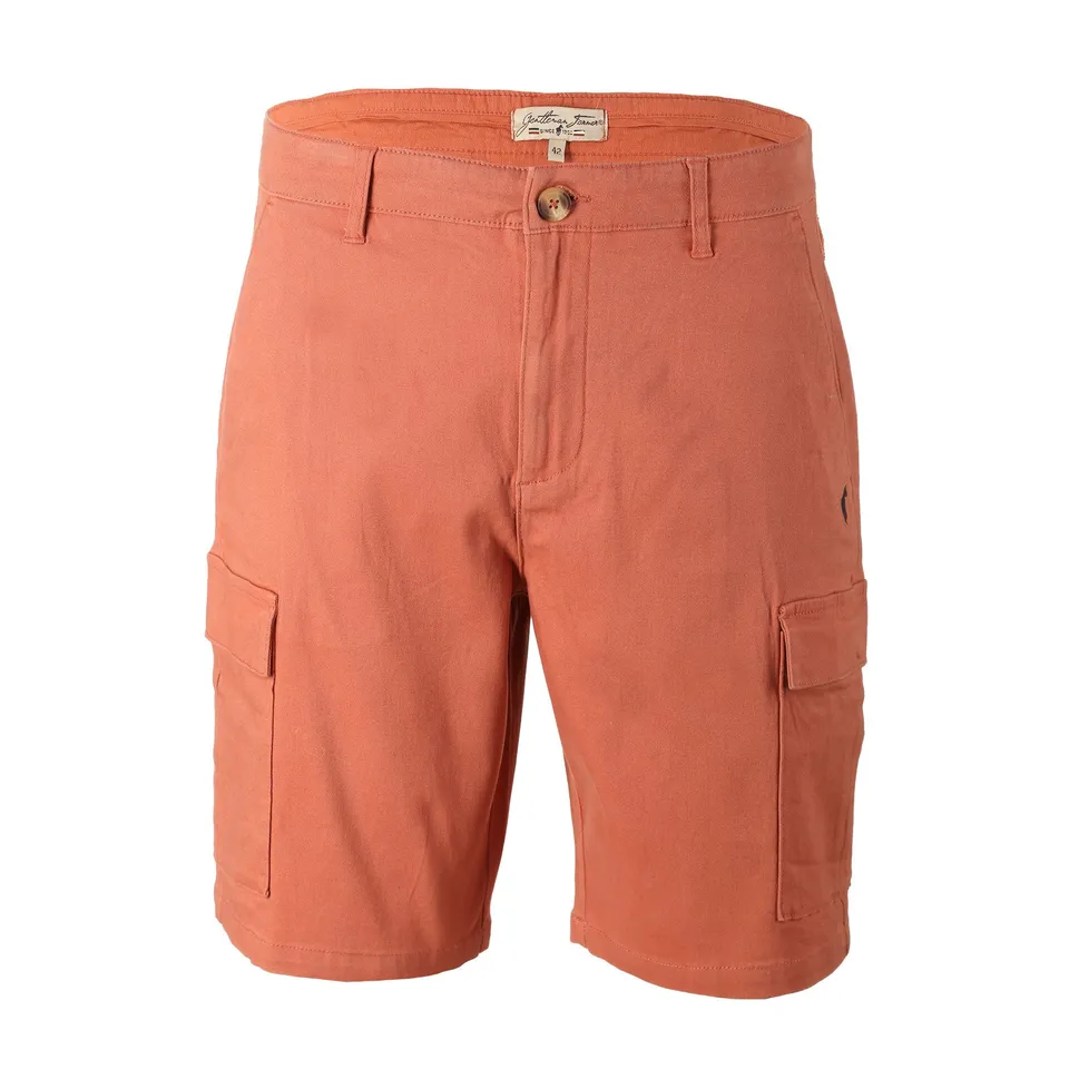 Stokomani Mode bermuda cargo rouge poches homme 42