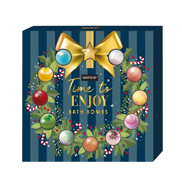 Stokomani Beauté et bien-être Coffret cadeau 12 boules de bain