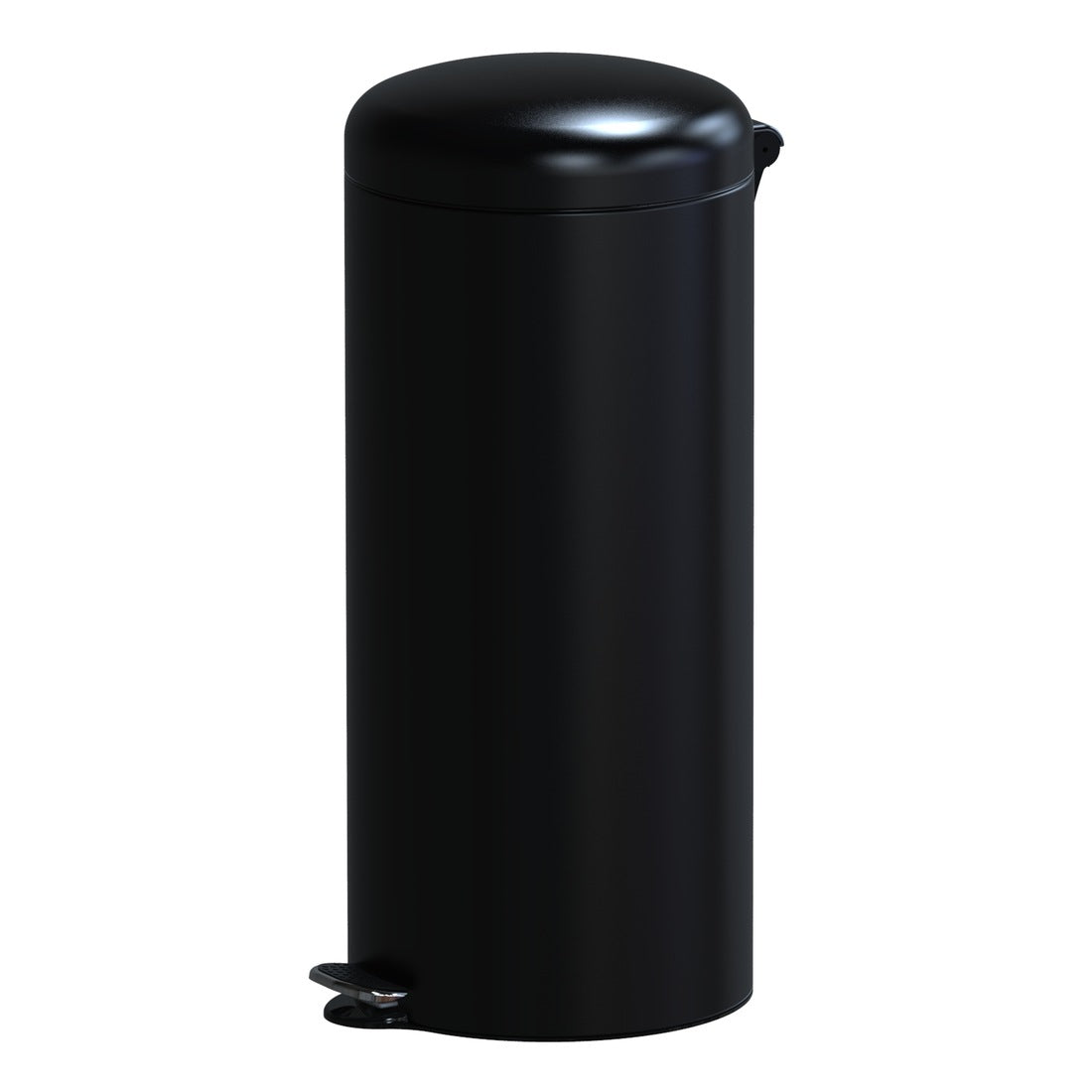 Red Deco Urban poubelle cuisine à pédale noire 30L