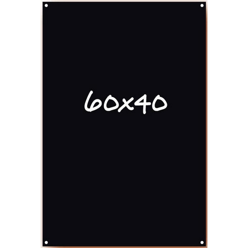 Safe Tool Fournitures scolaires ardoise murale 60x40 cm craie