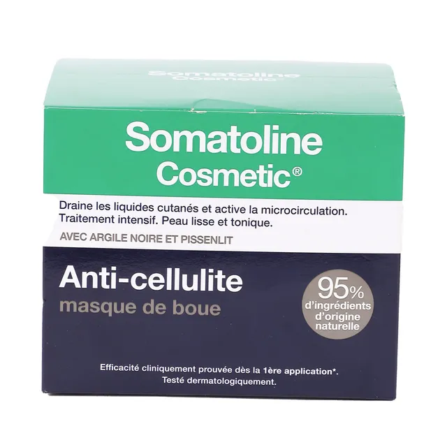 Stokomani Beauté Soin anticellulite argile noire pissenlit