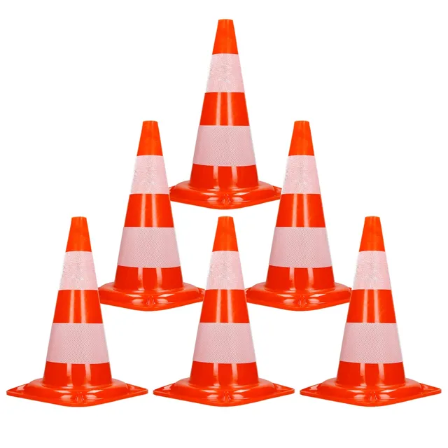 ECD Germany Bauen plot chantier PVC orange 47 cm lot 6