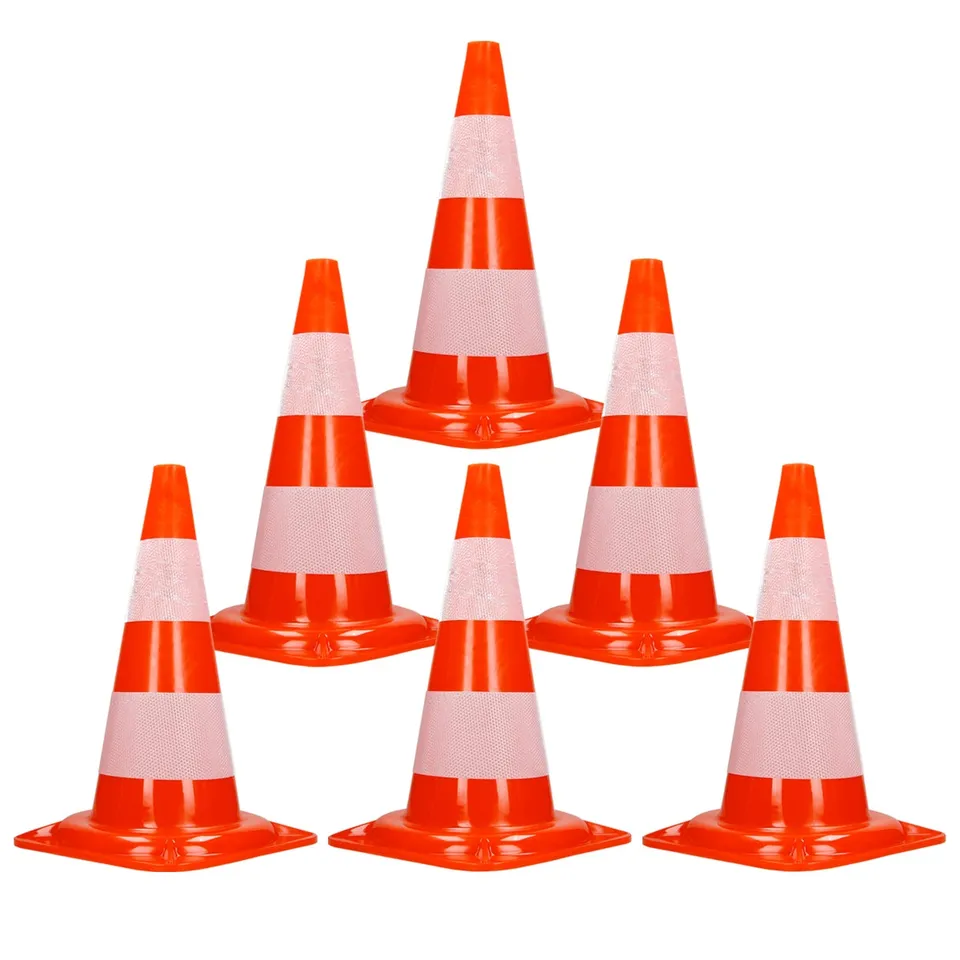 ECD Germany Bauen plot chantier PVC orange 47 cm lot 6