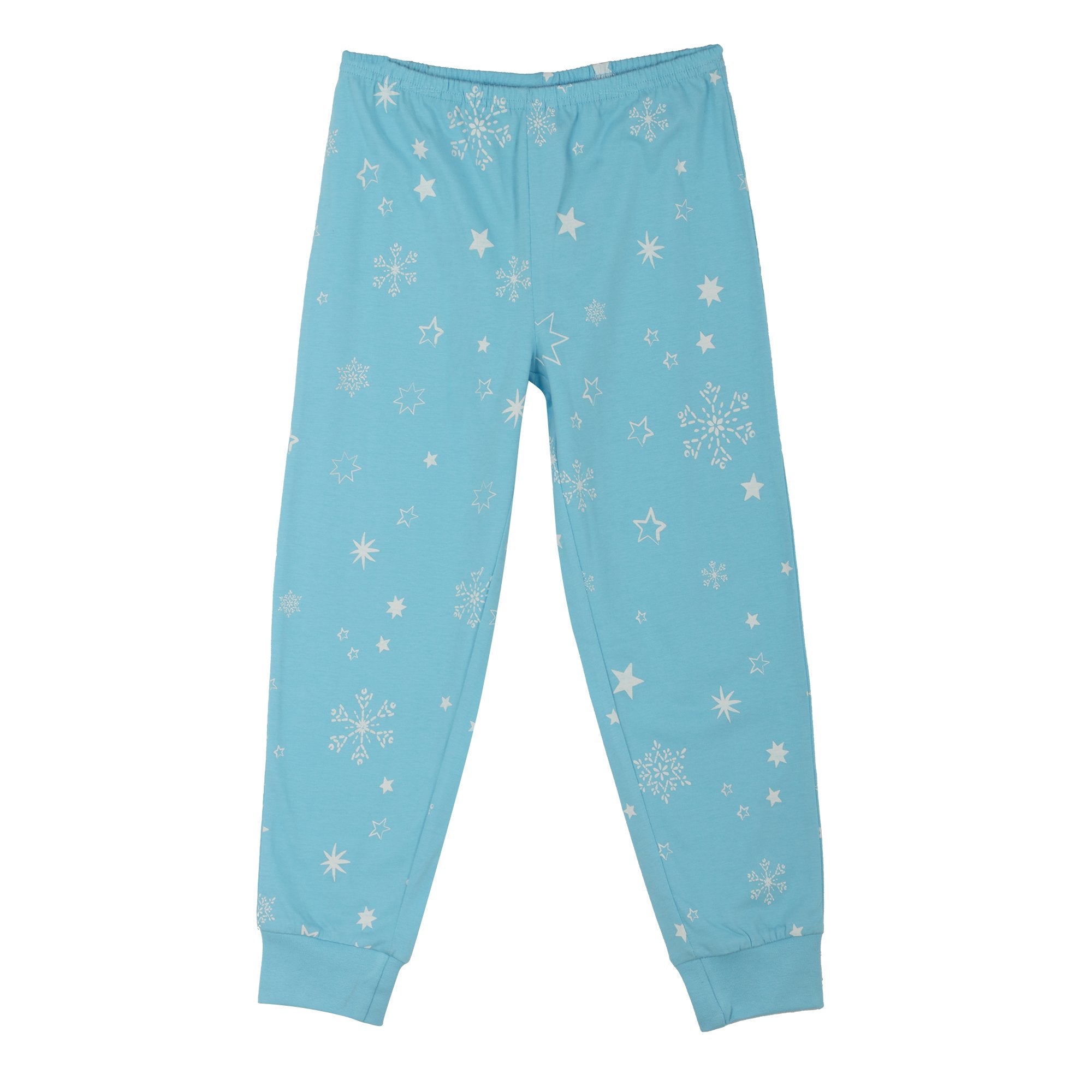 Stokomani Mode Pyjama bas resserré licence 4/8 ans bleu clair