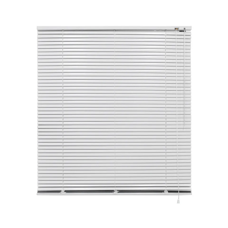 ECD Germany Garten Jalousie Aluminium 100x175 cm Blanc