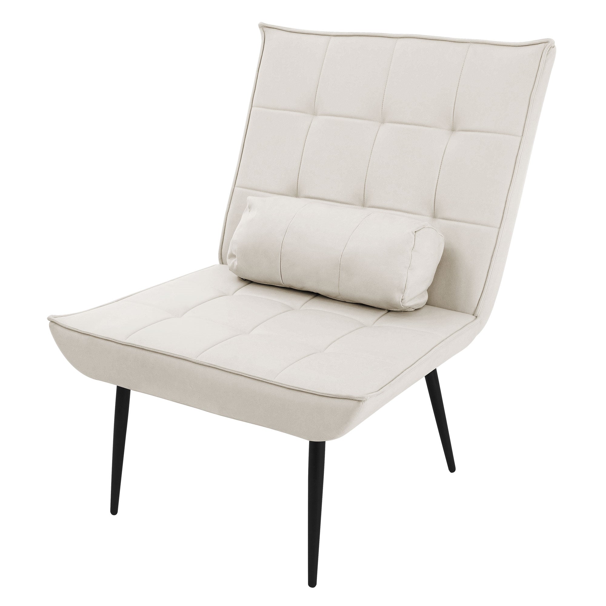 ECD Germany Möbel fauteuil relax simili cuir anthracite coussin