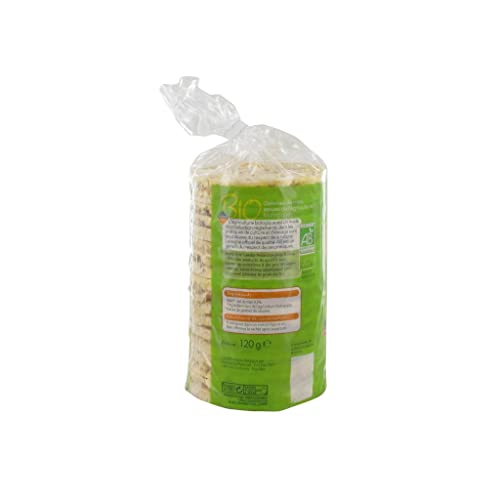 Leader Price Galettes de maïs bio 120g apéritif