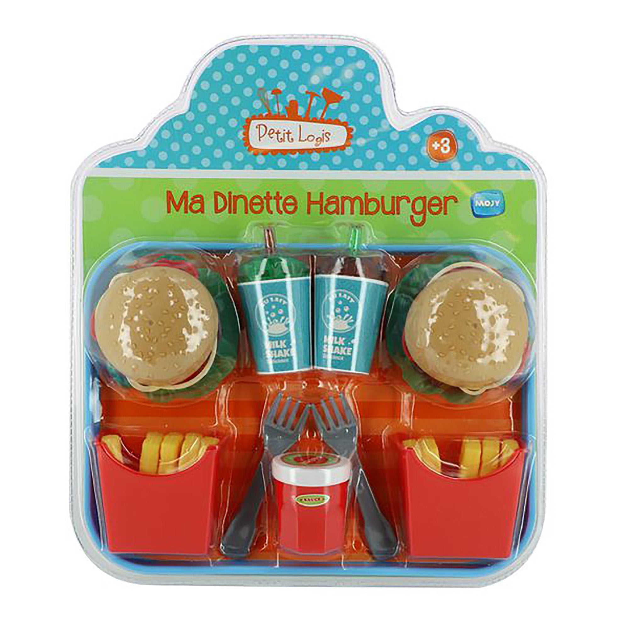Stokomani dinette hamburger jouet enfant 2-4 ans
