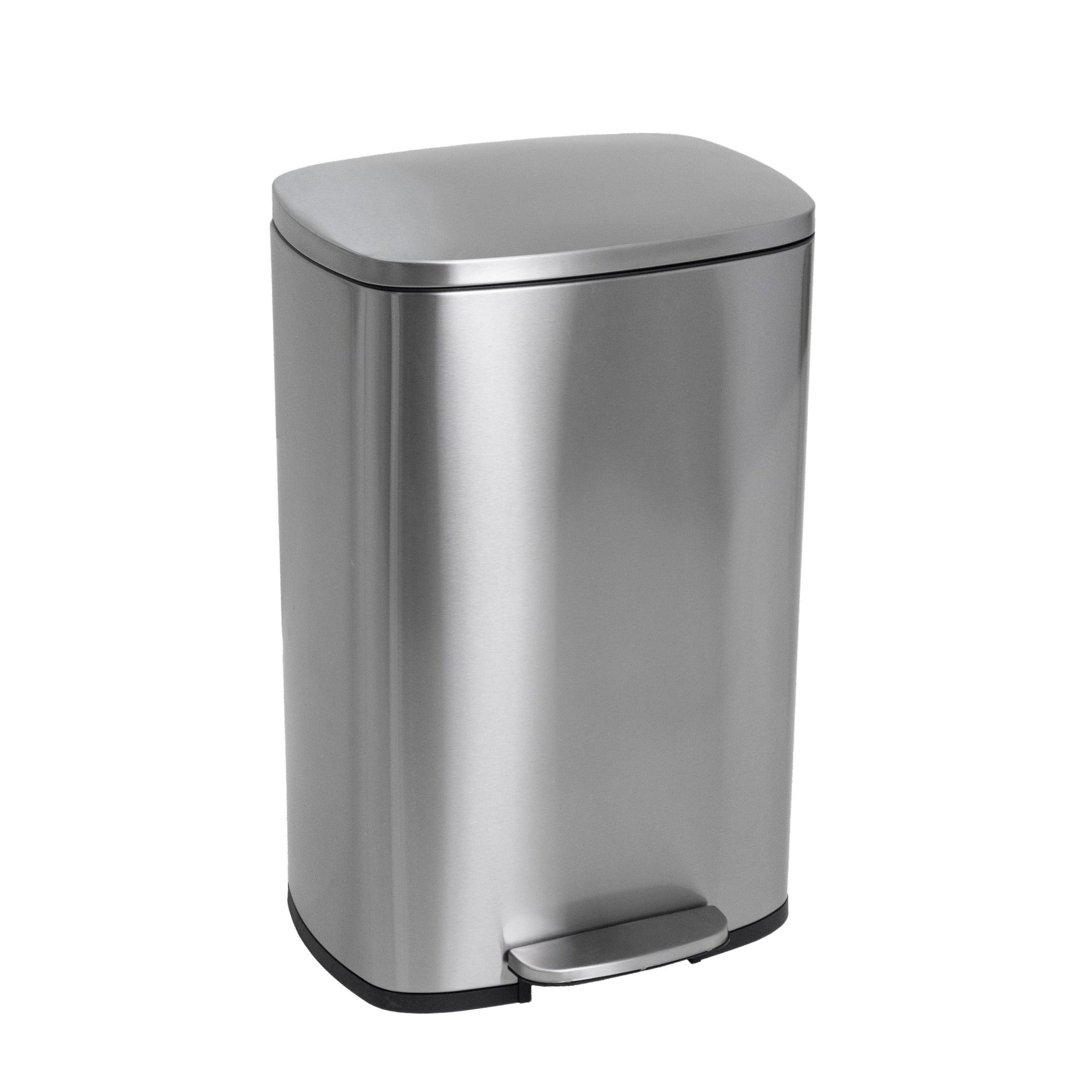 Red Deco Admiral poubelle à pédale 50L inox brossé