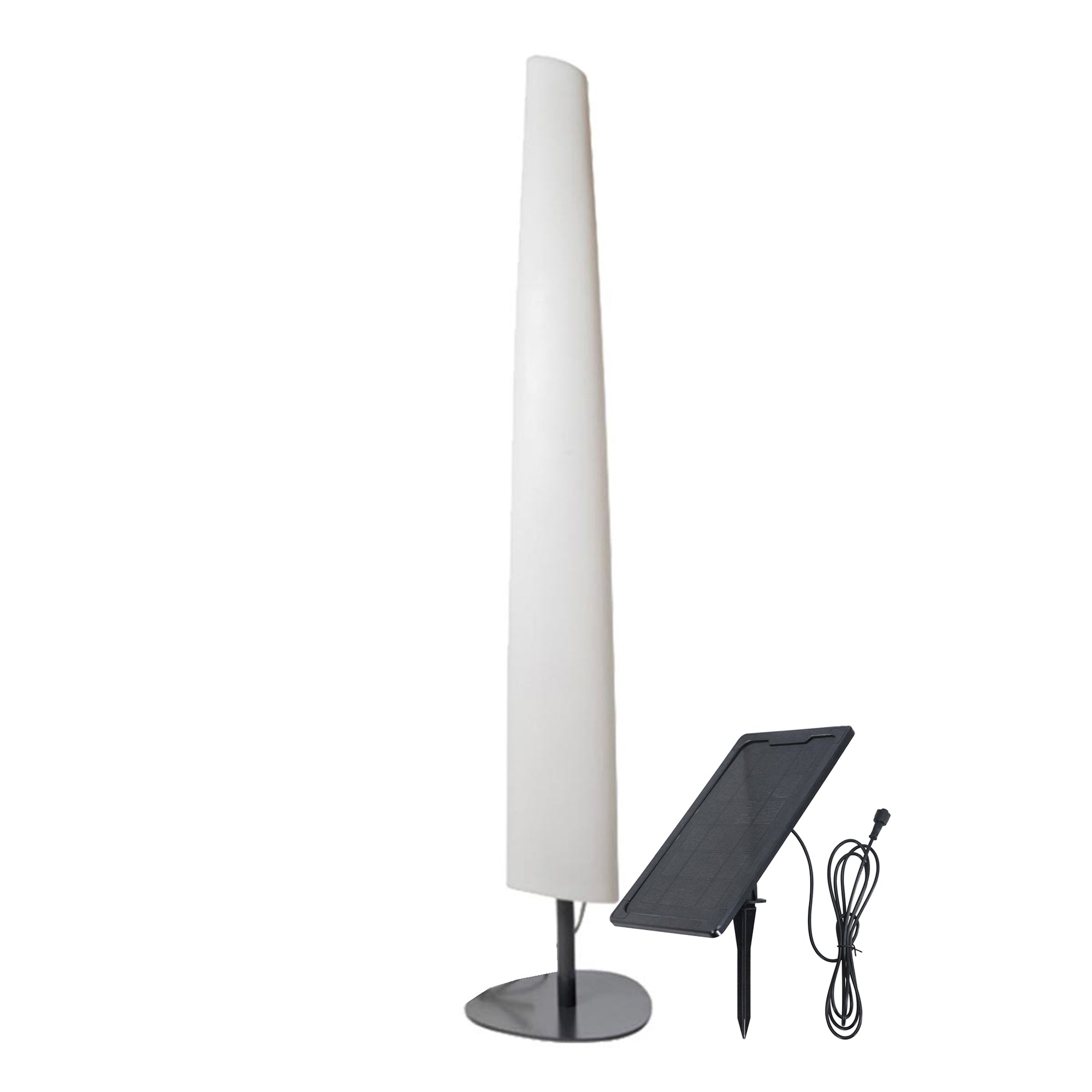 Red Deco Bay W160 Solar H160 cm lampadaire solaire LED