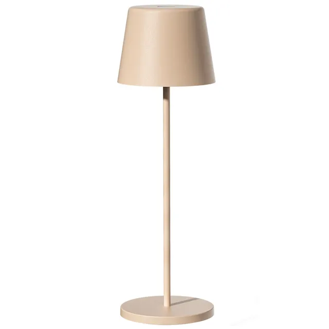 Red Deco Kelly Sand lampe de table sans fil beige H38cm dimmable