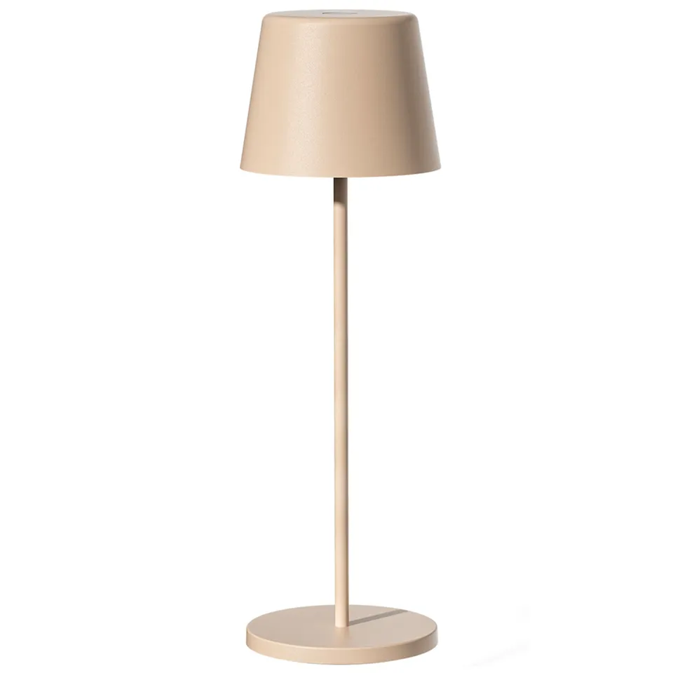 Red Deco Kelly Sand lampe de table sans fil beige H38cm dimmable