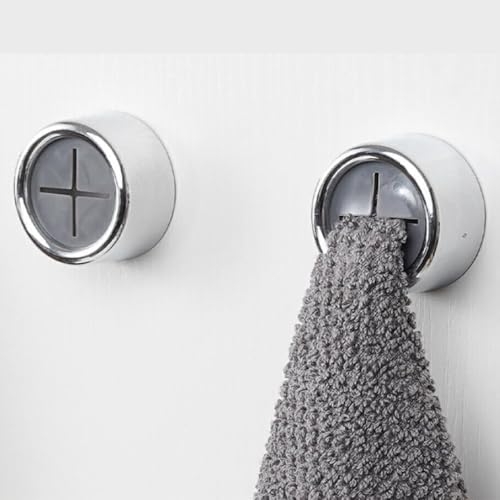 Shop-Story Torchup porte-torchons adhesifs blancs lot 6