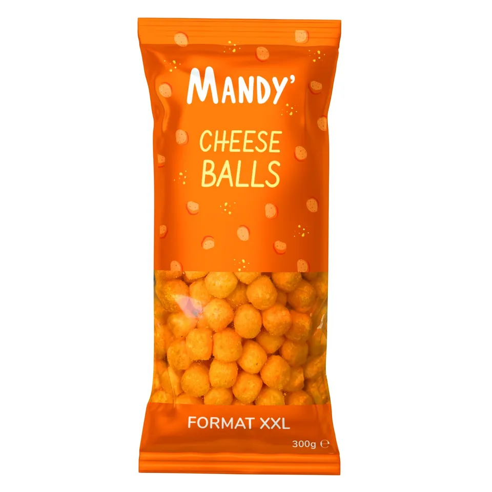 Stokomani Cheese Balls XXL snack maïs fromage