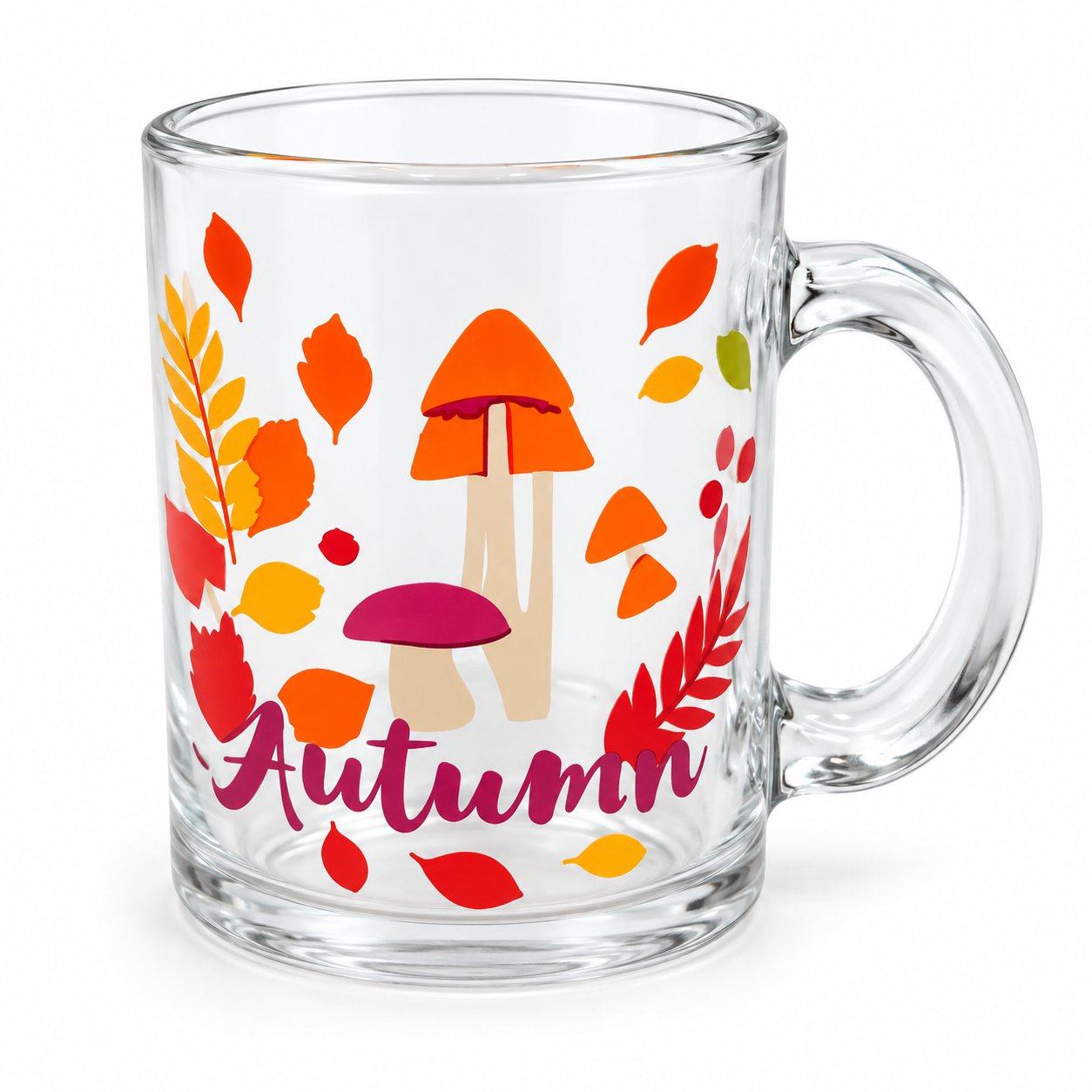 Stokomani Maison mug en verre avec anse Cook Keen 330 ml