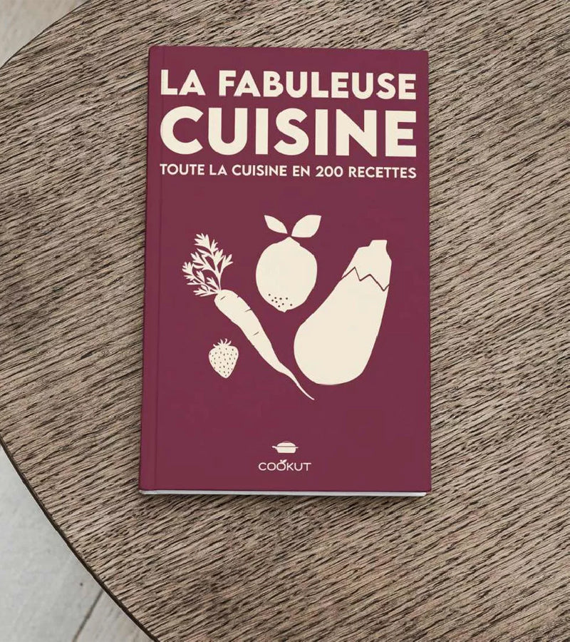 L'avant gardiste Cookut livre recettes Fabuleuse poêle