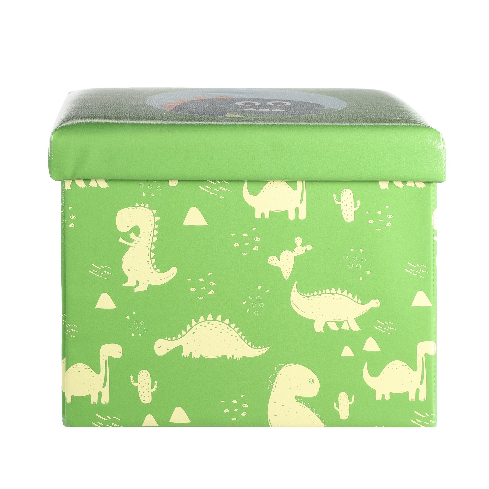 Stokomani Maison Pouf de rangement pliable assise