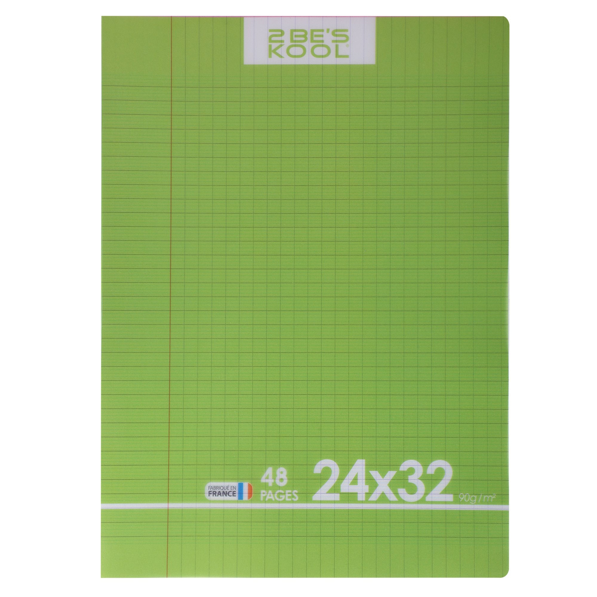 Stokomani Scolaire Cahier 24x32 cm 48 pages grand format