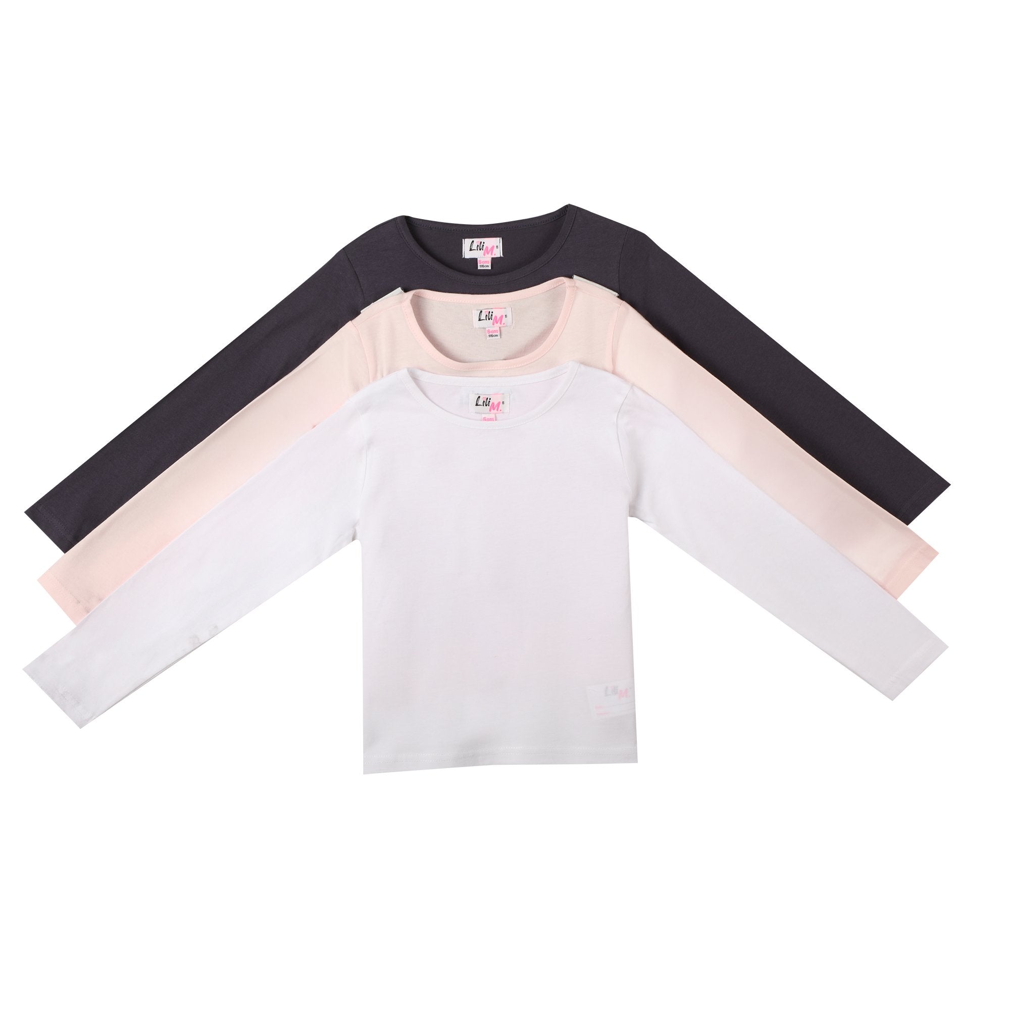 Stokomani Mode lot 3 tee-shirts enfant coton basic