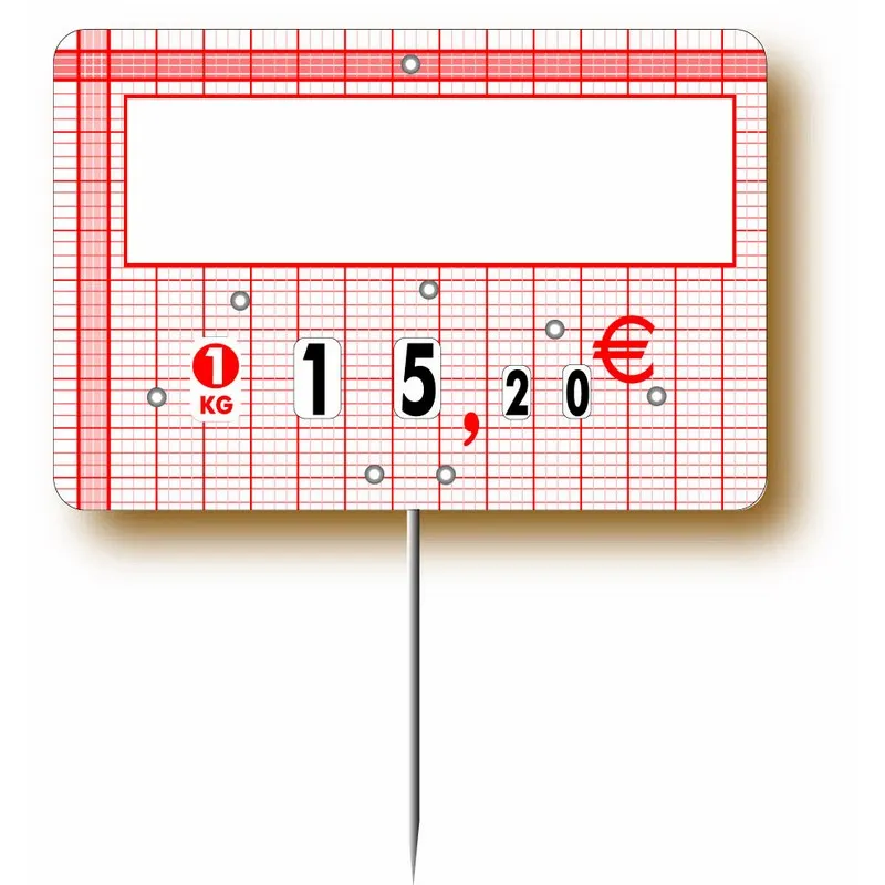Safe Tool Étiquettes 8 x 12 cm lot de 10 pièces
