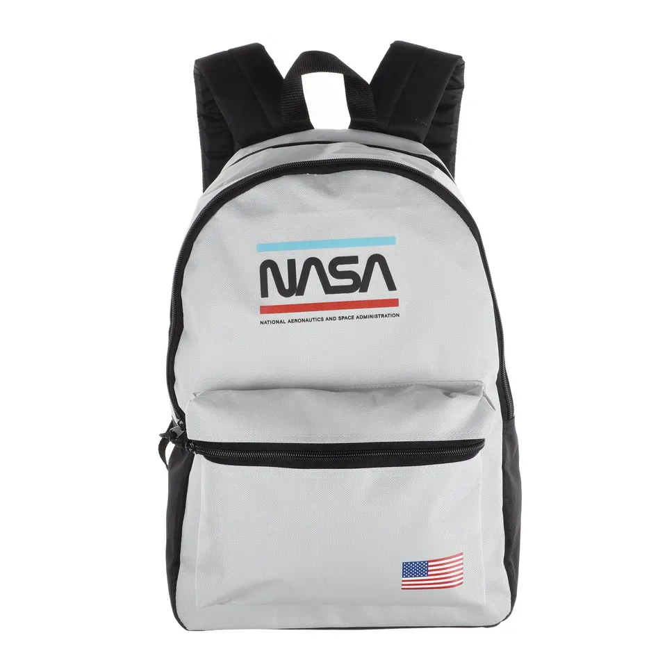 Stokomani Scolaire sac à dos gris clair Nasa enfant
