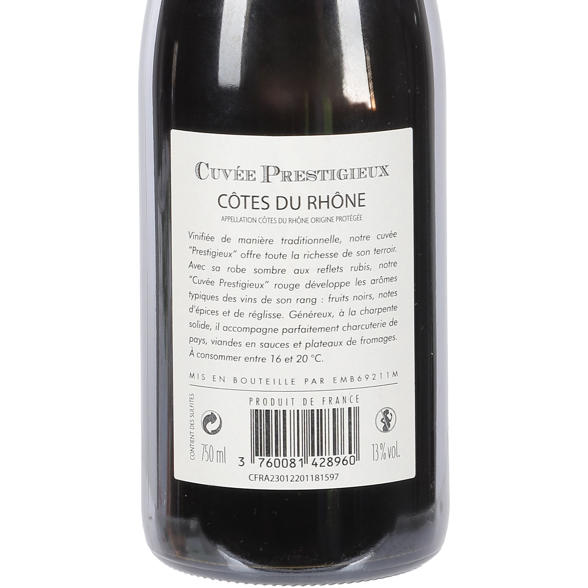 Stokomani Épicerie cuvée prestigieux AOC 2021 13%