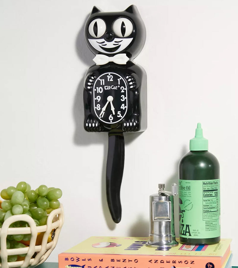 L'avant gardiste Objets déco Kit Cat horloge chat classique yeux mobiles