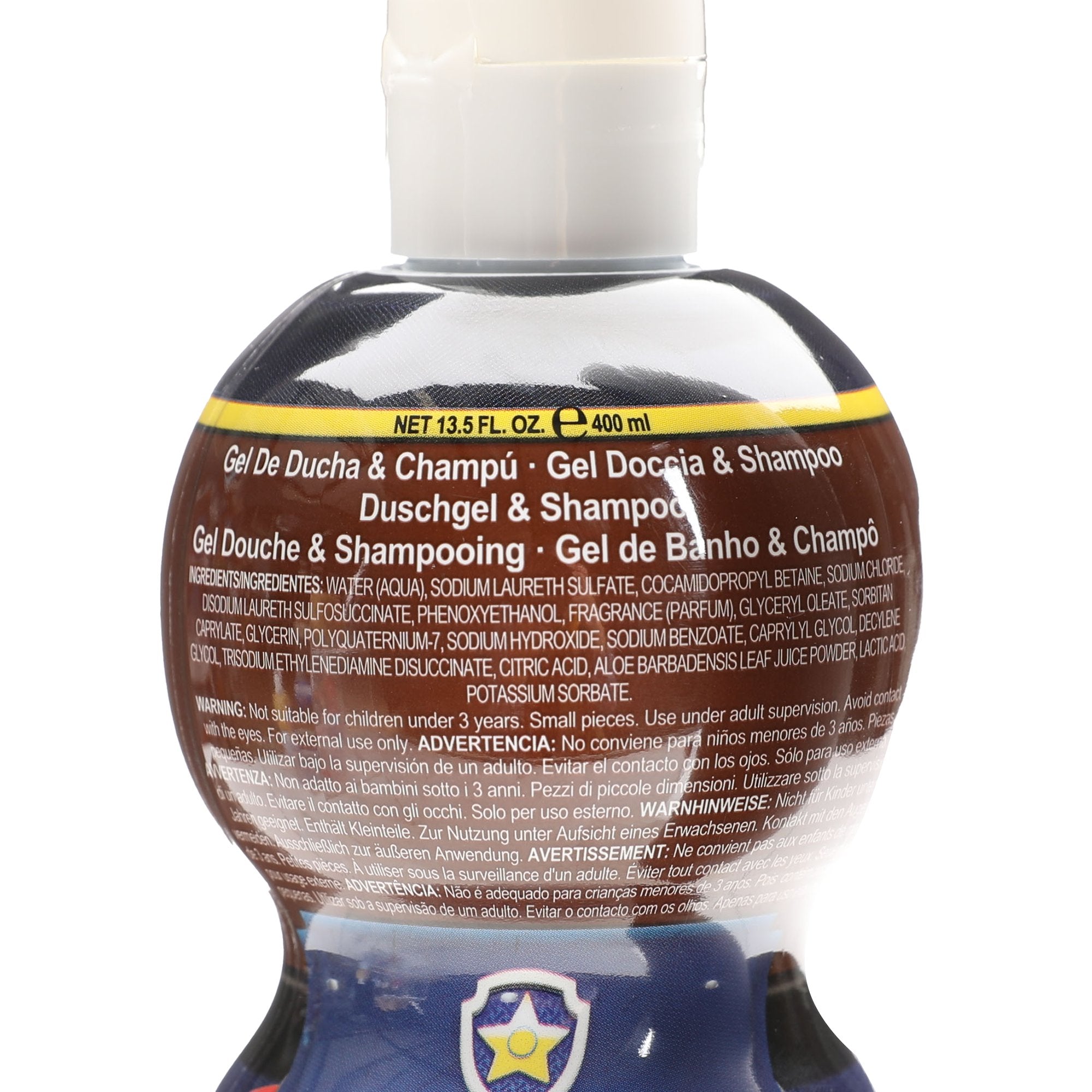 Stokomani Beauté Chase Pat Patrouille gel douche 2en1 enfant