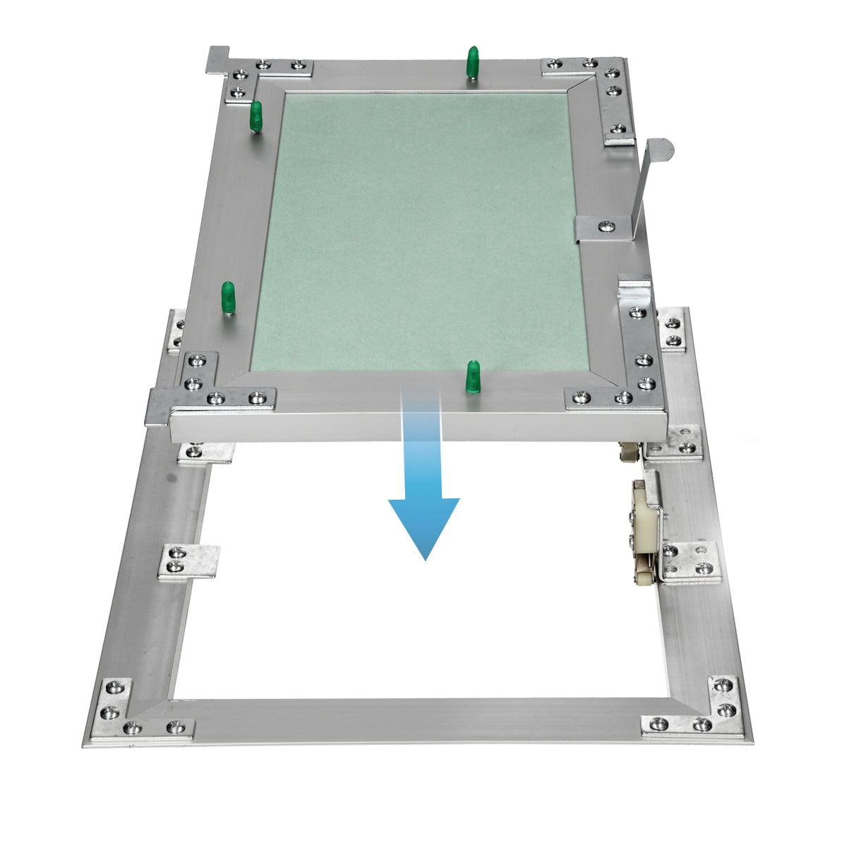 ECD Germany trappe de visite 20x25 cm alu placo hydrofuge