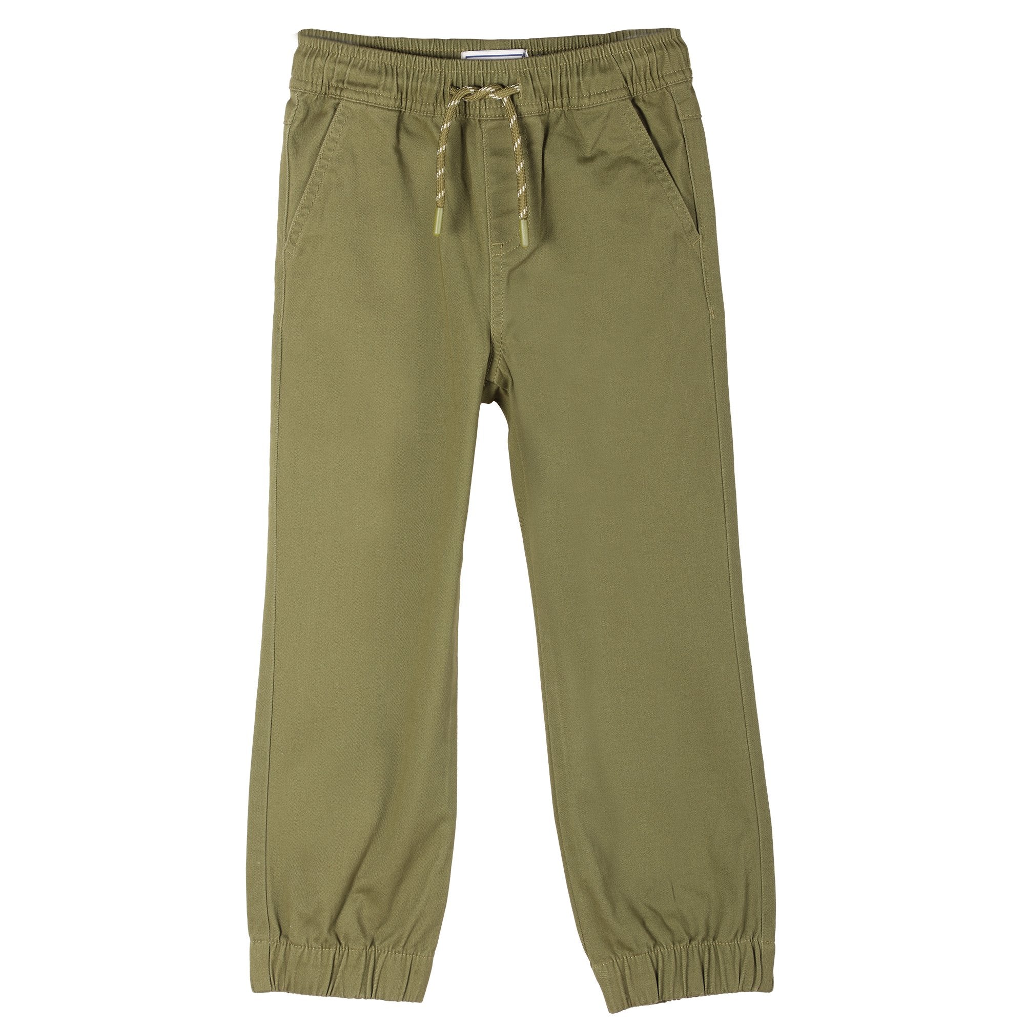 Stokomani Mode Pantalon jogger enfant kaki 10A élastique