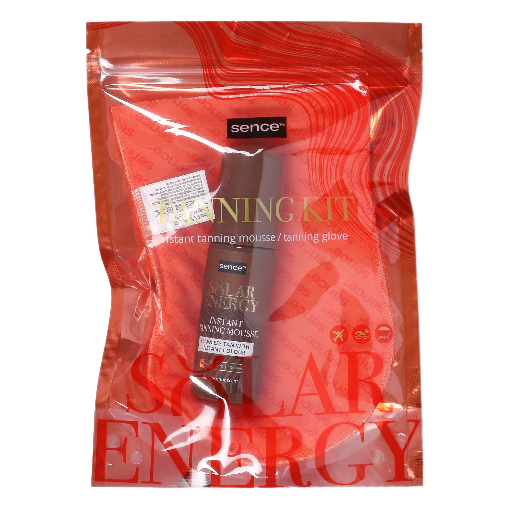 Sence mousse auto-bronzante medium + gant corps