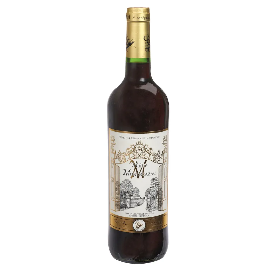 Maître Montblazac 12% vin blanc bouteille à offrir