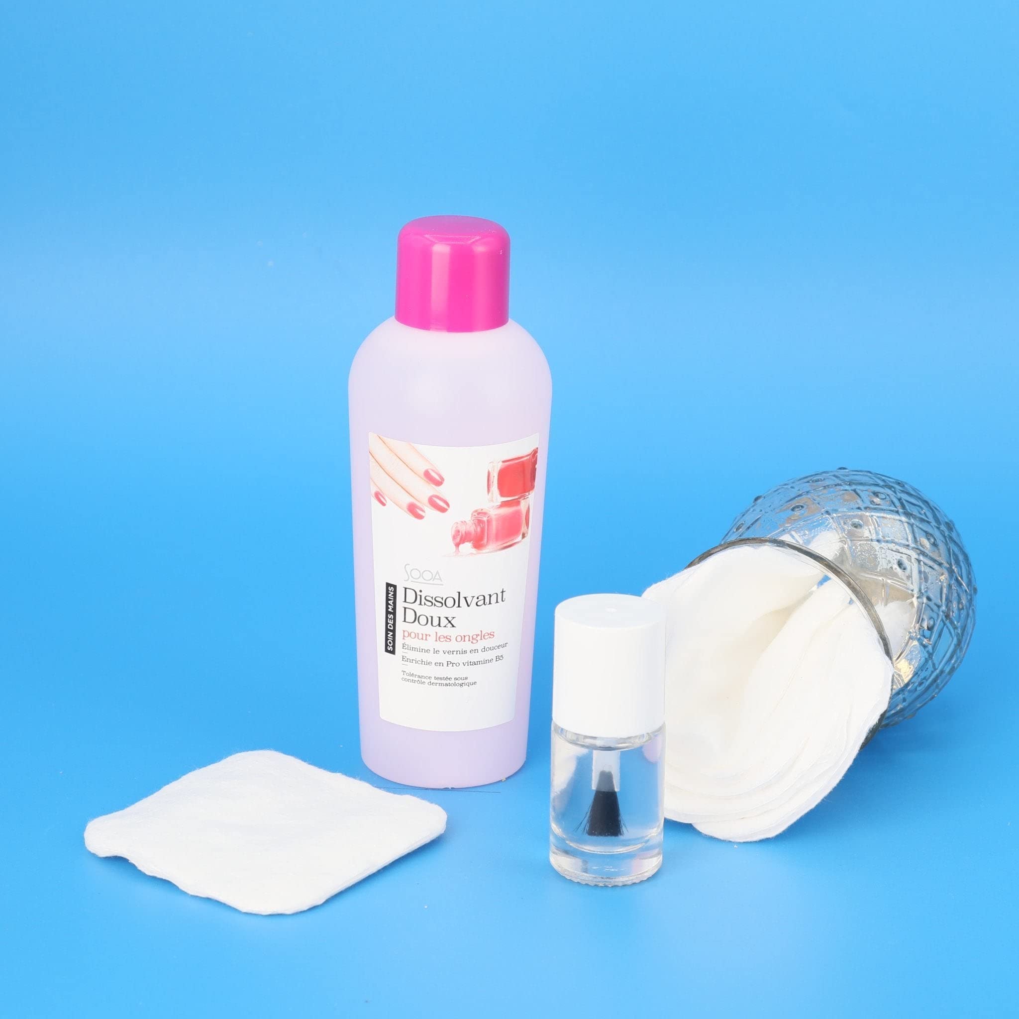Sooa Dissolvant doux sans acétone 200ml vitamine B5