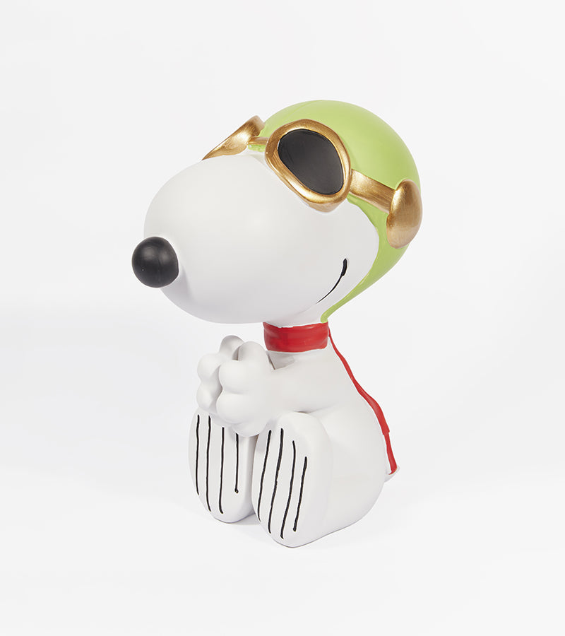 L'avant gardiste Peluches & Figurines Statue Snoopy Aviateur déco rétro
