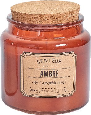 Stokomani Maison bougie parfumée pot apothicaire 10 cm