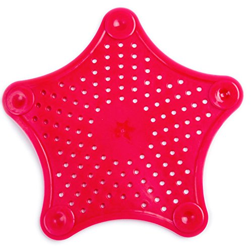 Shop-Story Maison Filtre à cheveux douche rouge 15,5 cm