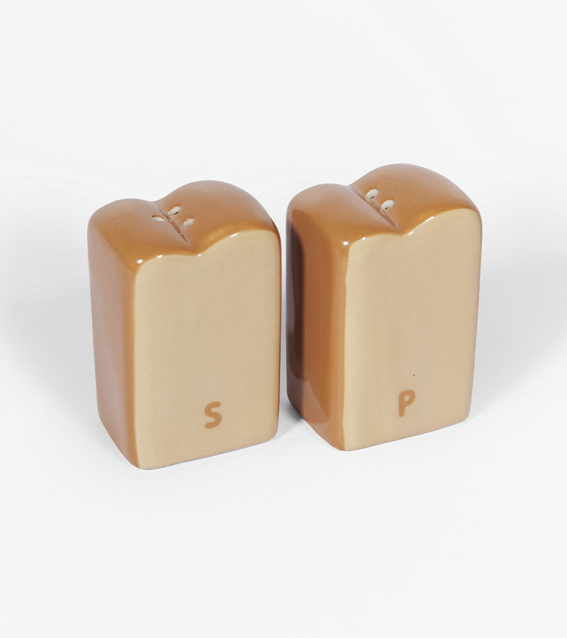 L'avant gardiste Brioche set salière poivrière céramique