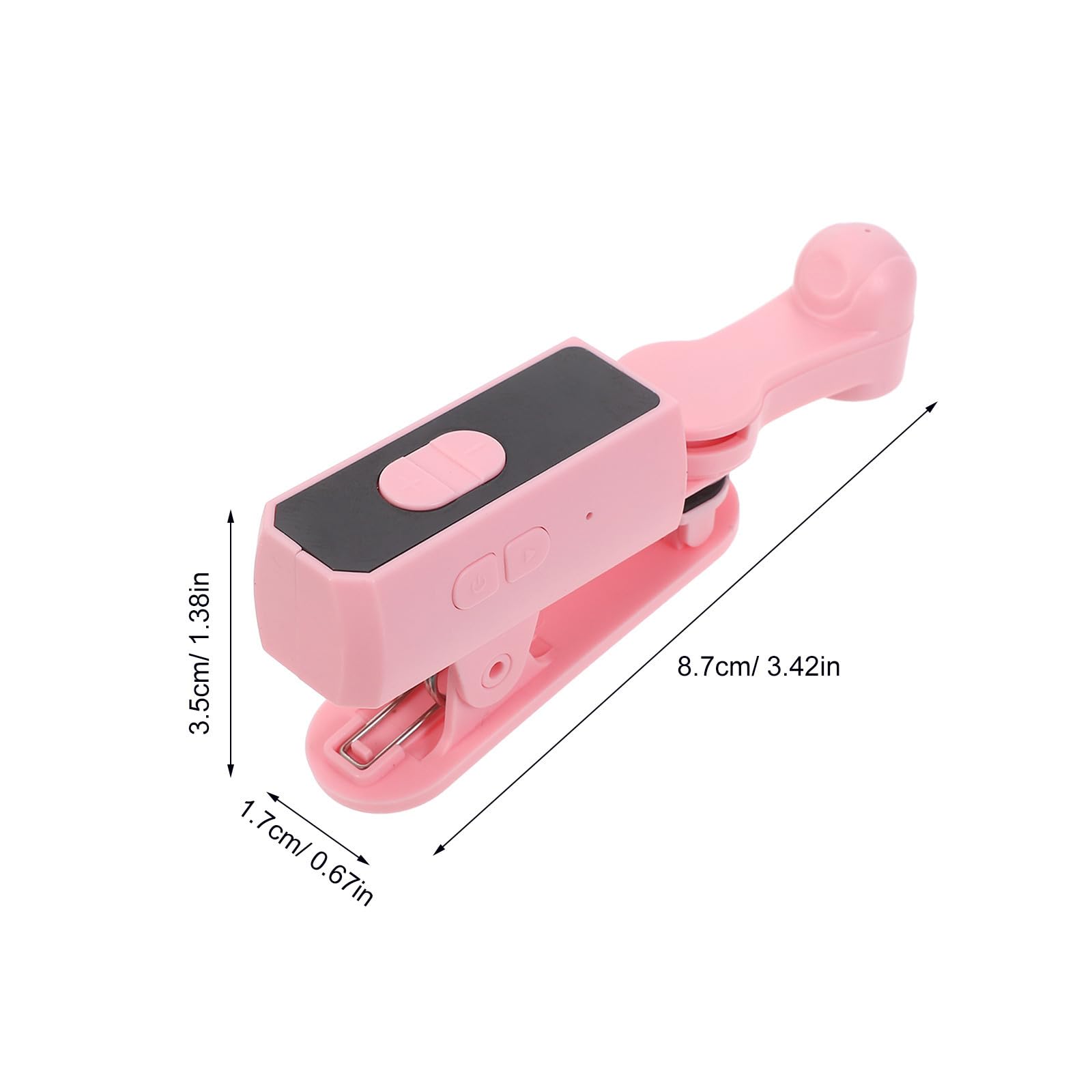 Milisten Electronics Cliqueur Téléphone ABS Rose