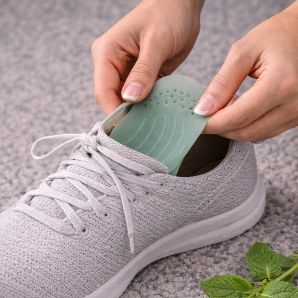 Menthogel Coussinets Voûte Plantaire SEBS Menthe Paire Confort
