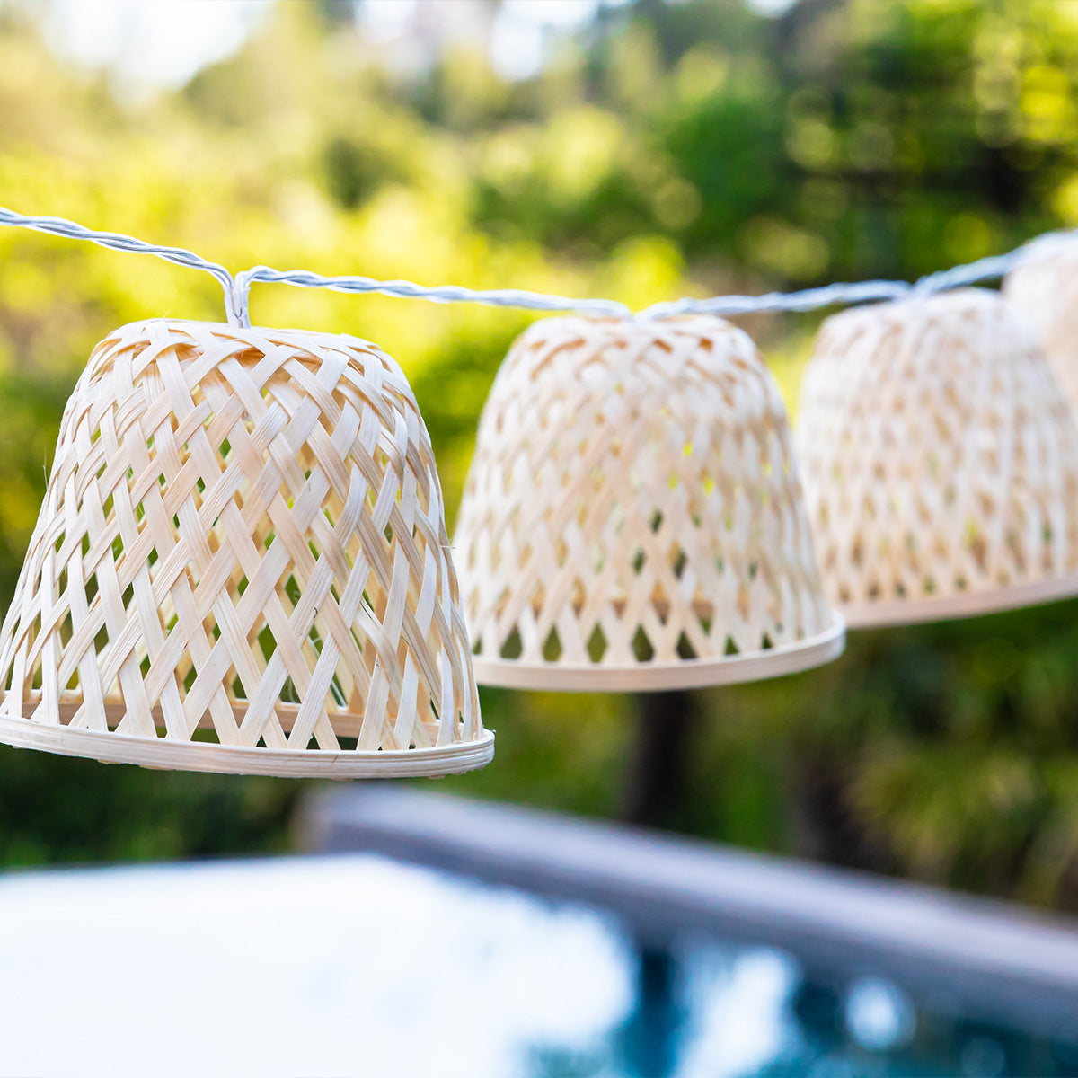 Red Deco Chill Hybrid guirlande lumineuse bambou 3,80 m 10 LED