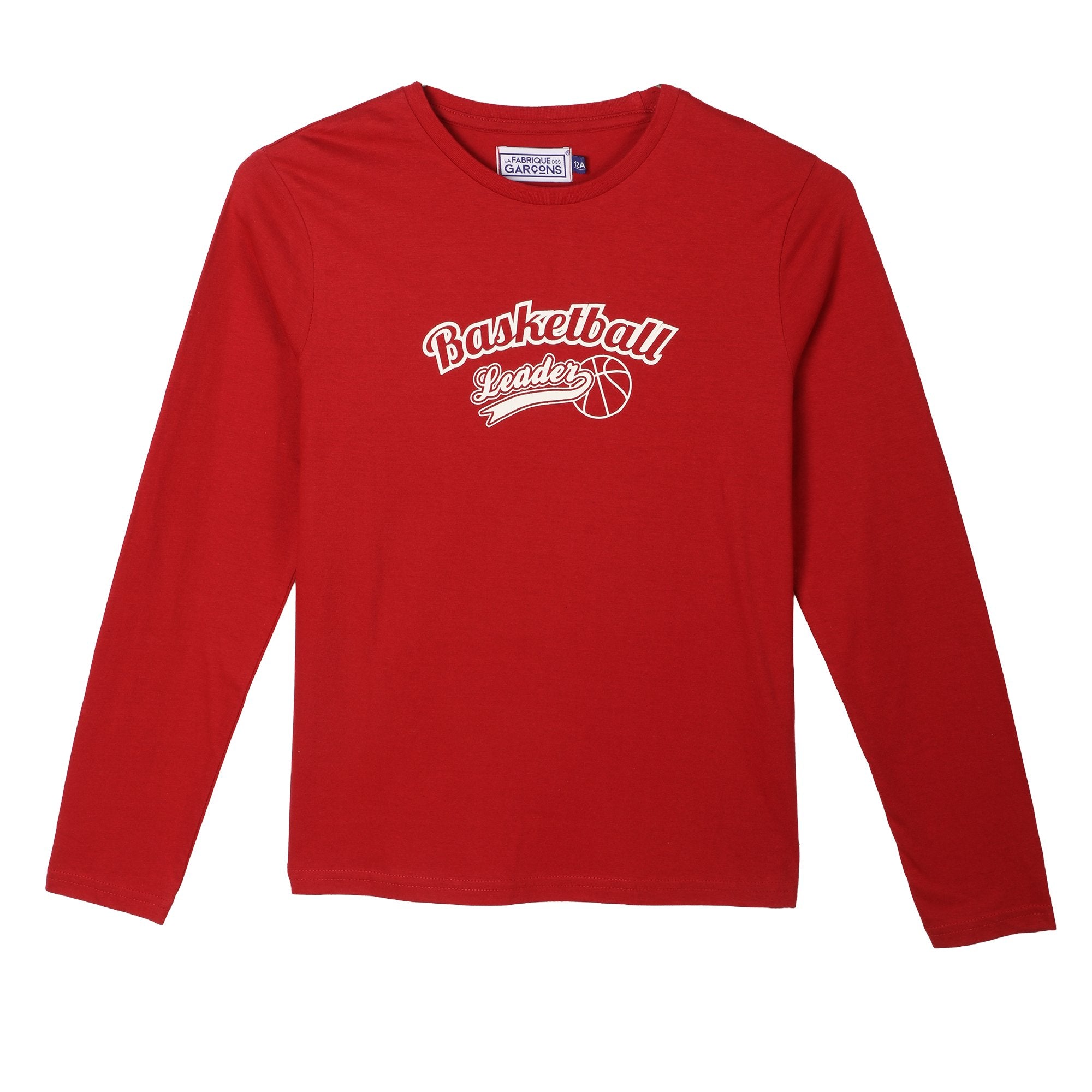 Stokomani Mode tee-shirt rouge basique enfant 08A
