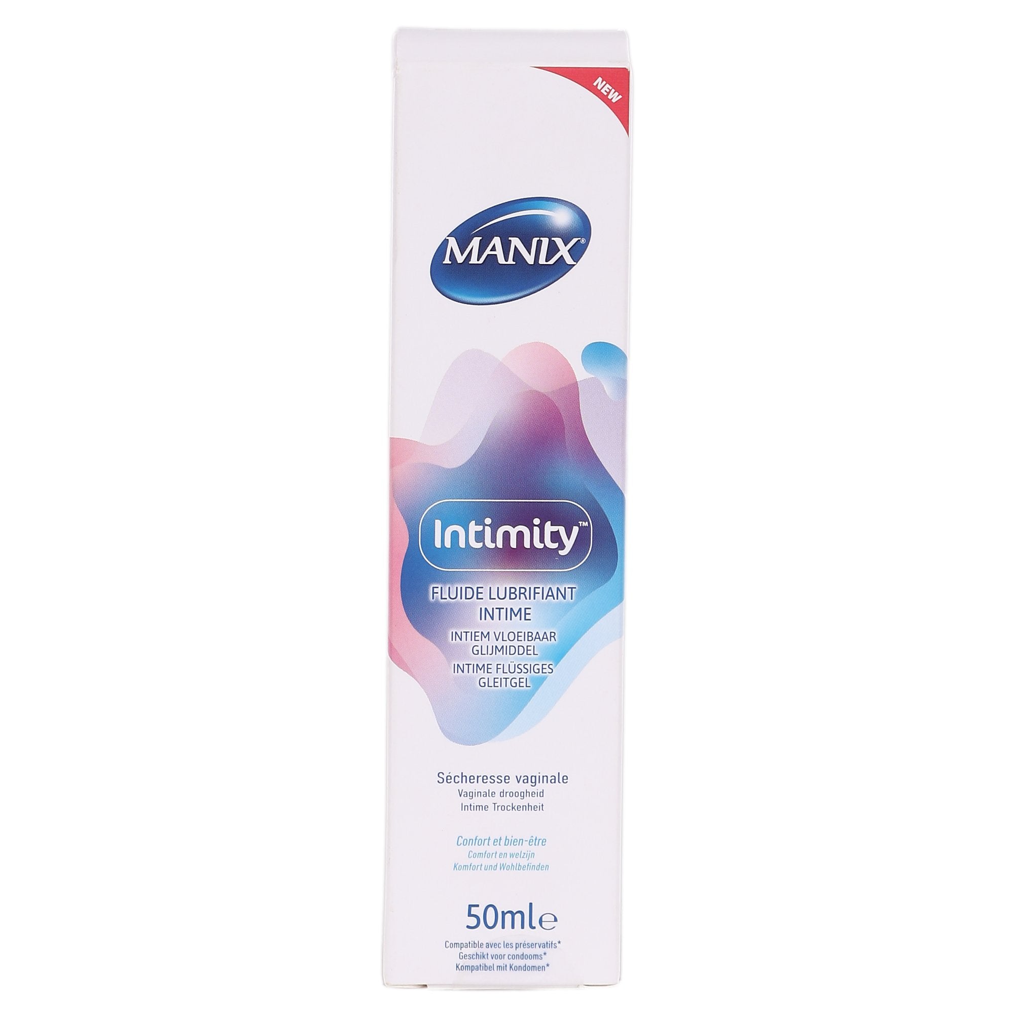 Manix Intimity gel lubrifiant fluide base eau confort intime