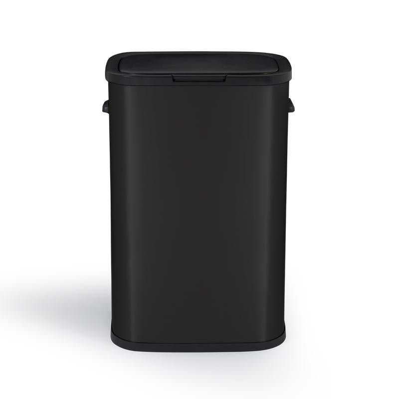 Red Deco Portland 60L poubelle cuisine push noir inox